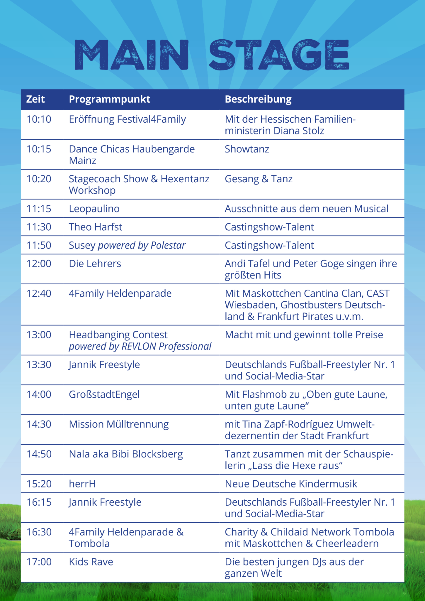 Plakat_Timetable_Main Stage_2026
